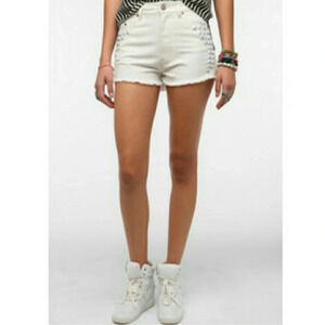 Urban Outfitters High Rise Dree Cheeky Shorts